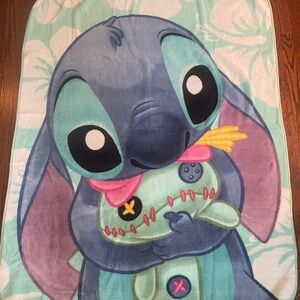 Disney Mint Green and White Blanket